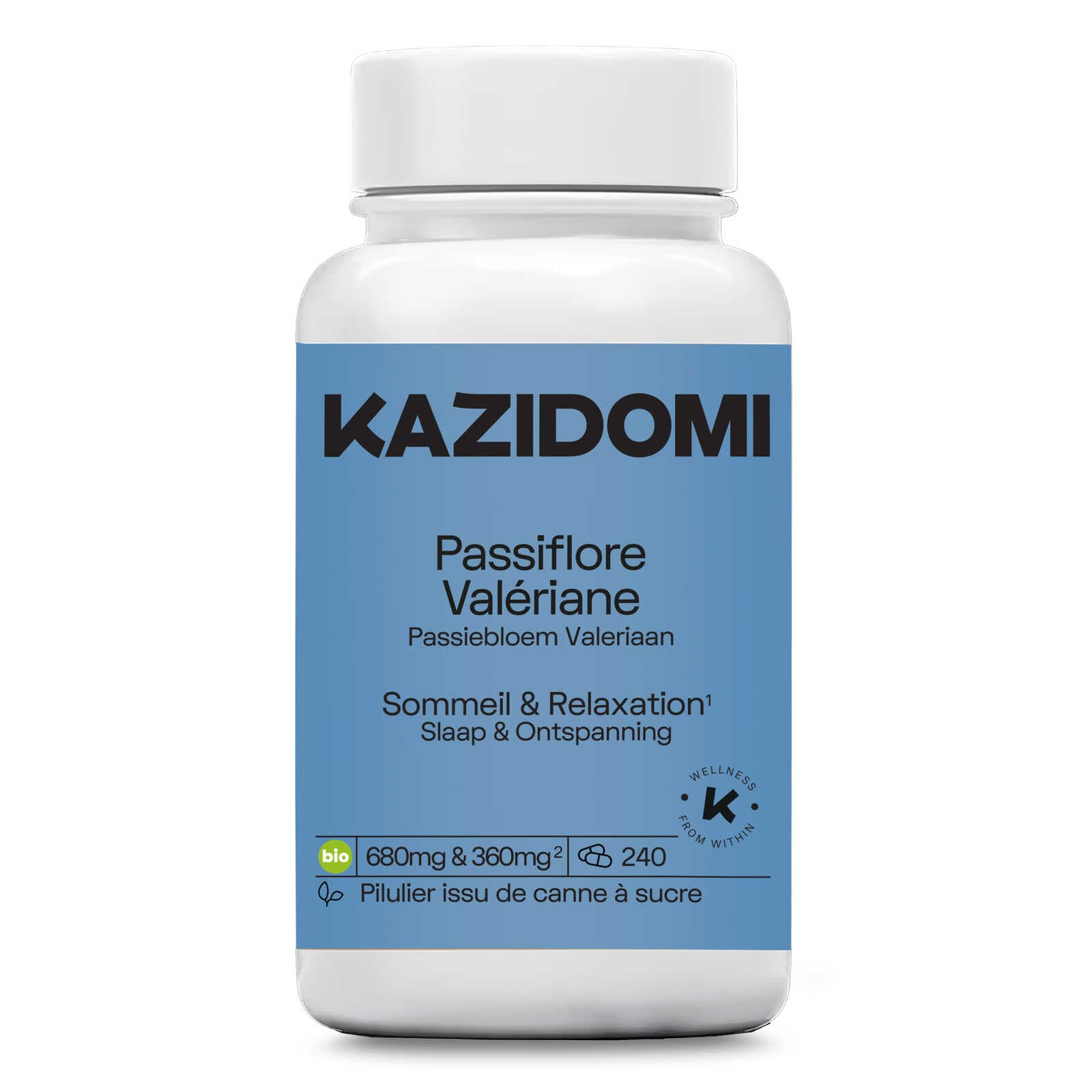 Kazidomi Passiebloem - Valeriaan | Bio