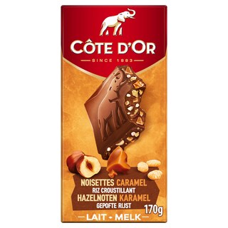 Côte d'Or | Chocolade | Karamel | Melk | Hazelnoot 170 gr