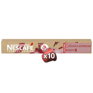 Nescafé | Farmers Origins | Koffie Colombia cafeïnevrije | 10 capsules 