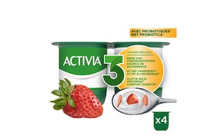 Activia | Yaourt | Fraise | Bifidus | Probiotiques 