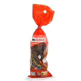 Delhaize | Chocolat | Noir | Figurines | FSI | Fairtrade 