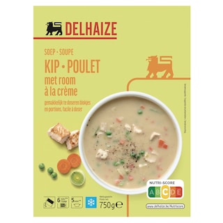 Delhaize | Roomsoep | Kip 