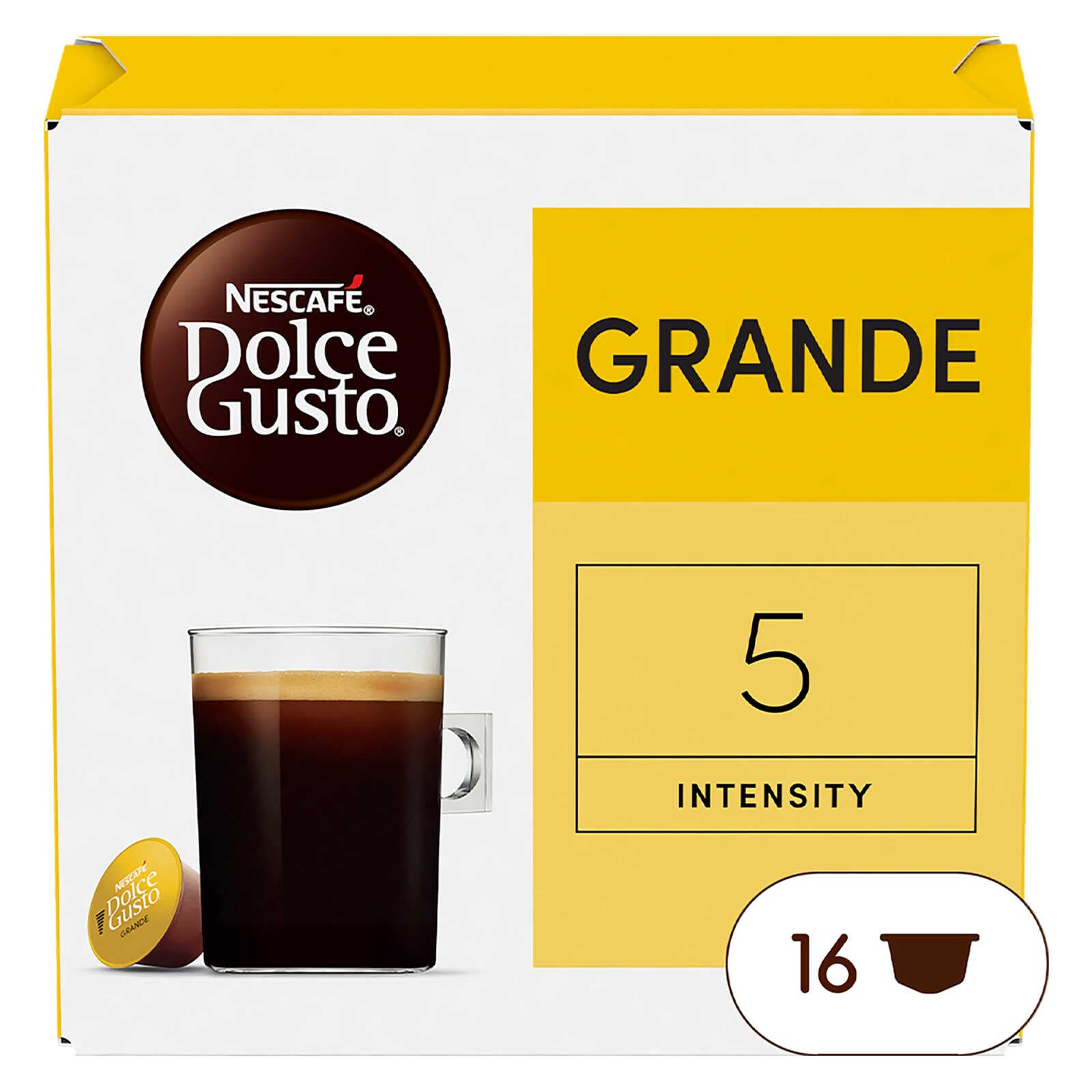 Nescafé Koffie Grande  | 16 capsules