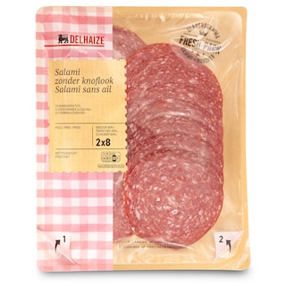 Delhaize | Salami zonder look 