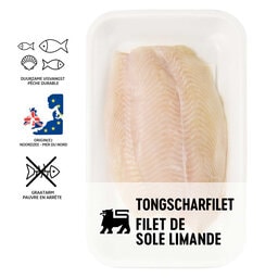 Delhaize | Filet de sole limande | Sans peau 