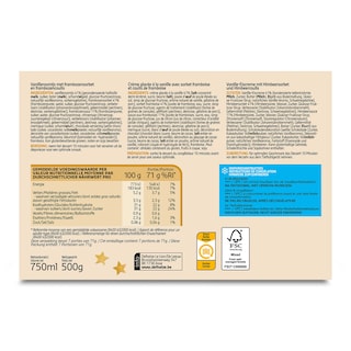 Delhaize | Bûche | Framboise | Vanille 