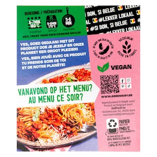 Greenway | Hachée | Vegan 180 gr