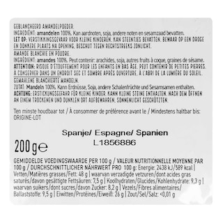 Delhaize | Amandelpoeder 200 gr