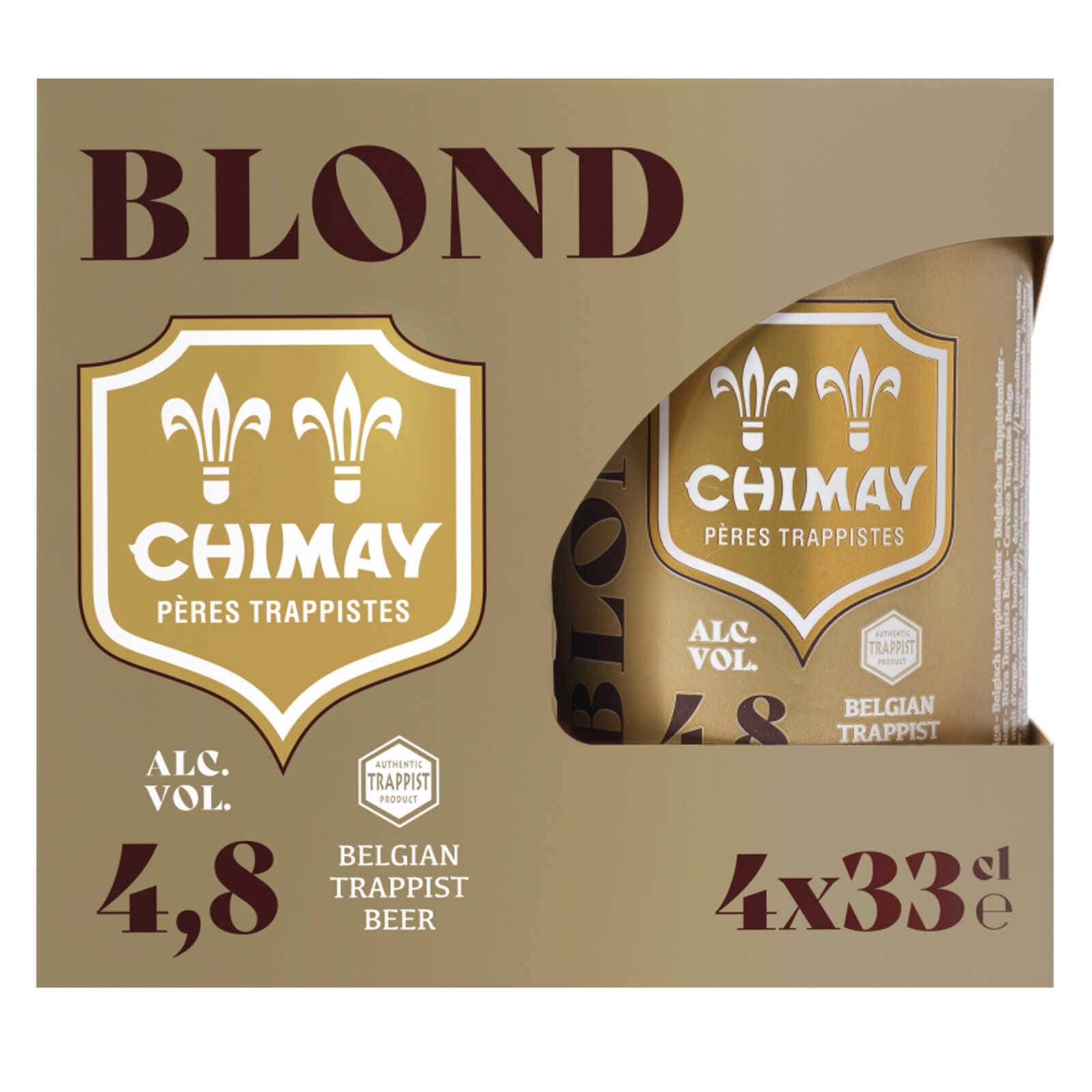 Chimay Trappist | Goud blond | 4.8% | Blik