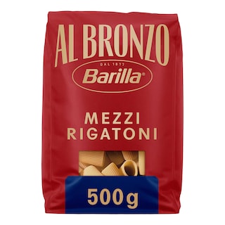 Barilla | Al Bronzo | Mezzi Rigatoni | Al Bronzo 500 gr