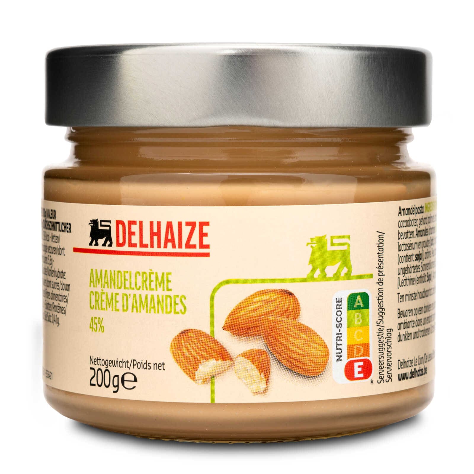 Delhaize Smeerpasta | Amandel 45%