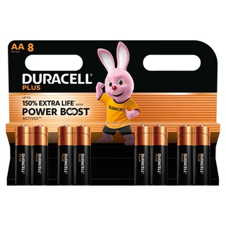 Duracell | Batterijen | AA | Powerboost plus 8 st
