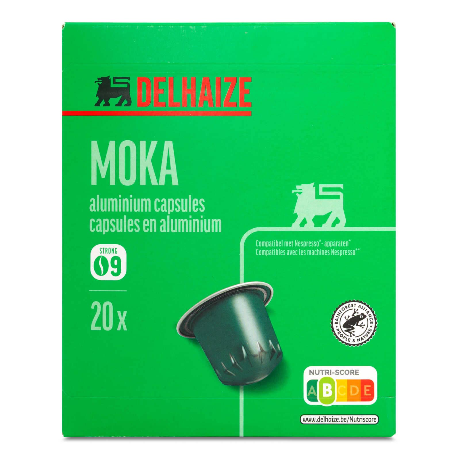 Delhaize Koffie | Moka | 20 Capsules