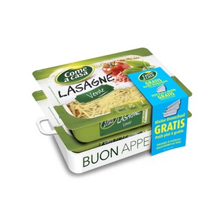 Come a Casa | Lasagne Verde 2X400G+ Plat 