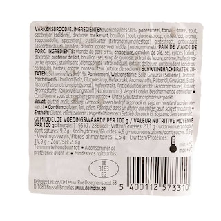 Delhaize | Varkensbroodje 