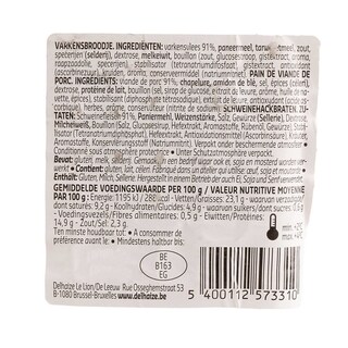 Delhaize | Varkensbroodje 250 gr