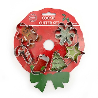 Delhaize | Set van 6 Koekjessnijder | Kerst 