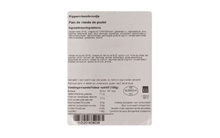 Delhaize | Pain de viande de poulet | 1000g 