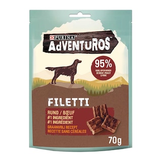 AdVENTuROS | Filetti | Chien Adulte | Friandises | Boeuf 