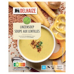 Delhaize | Soep | Linzen 750 gr