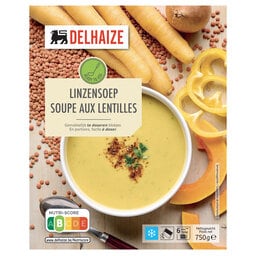 Delhaize | Soep | Linzen 