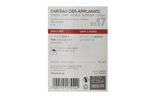 France - Frankrijk | Rhône - Beaumes de Venise AC | Château Les Applanats Rouge 