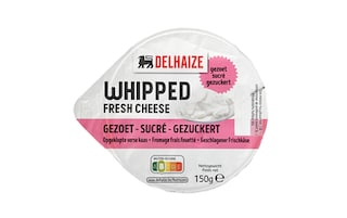 Delhaize | Opgeklopte verse kaas | Gezoet 