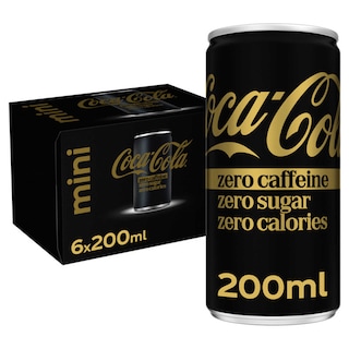 Coca-Cola | Zero Sugar | Zero Caffeine | Canette 