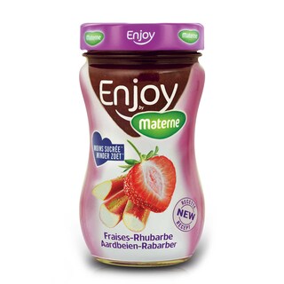 Materne | Enjoy | Confiture | Fraises-Rhubarbe 