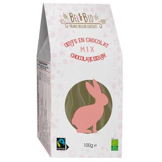 Bel&Bio | Chocolade eitjes | mix praliné | bio | ft 