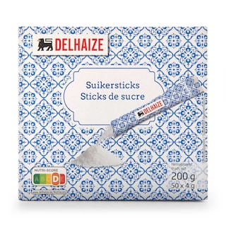 Delhaize | Suiker | In porties 50 x 4 gr