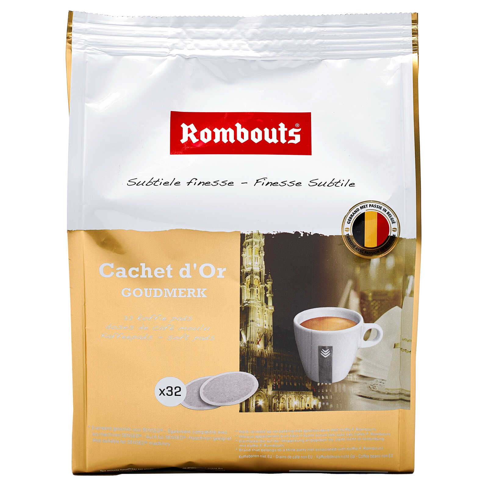 Rombouts Koffie | Goudmerk | 32z