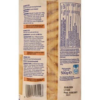 Delhaize | Pâtes | Penne Ziti 500 gr