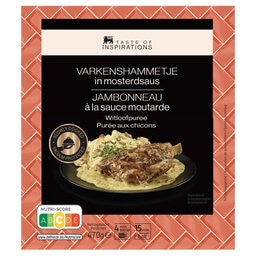 Taste of Inspirations | Jambonneau Porc | Moutarde | Purée chicon 