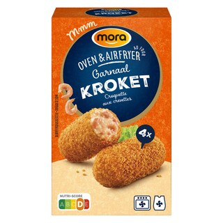 Mora | 4 Garnaalkroketten | Oven 240 gr