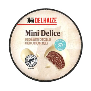 Delhaize | Mini délices | Moka | Chocolat blanc 