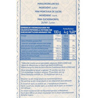 Delhaize | Sucre en morceaux | Mini 