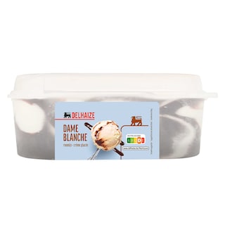 Delhaize | Roomijs | Dame blanche 