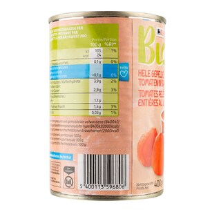 Delhaize | Bio | Tomates | Pelées | Bio 