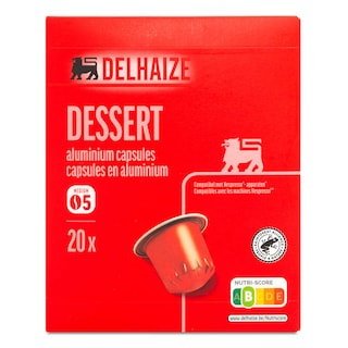 Delhaize | Koffie | Dessert | 20 Caps 