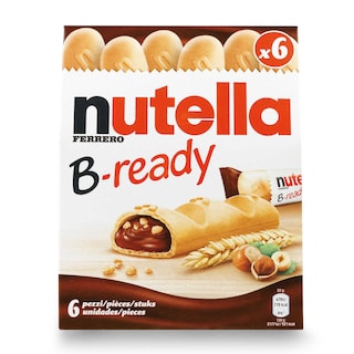 Nutella | B-ready | Koekje | Stokbrood | Chocolade Hazelnoot 