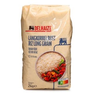 Delhaize | Rijst | Lange Korrel 
