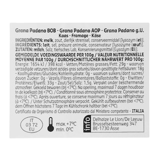 Delhaize | Grana padano | Hard | Geraspt 