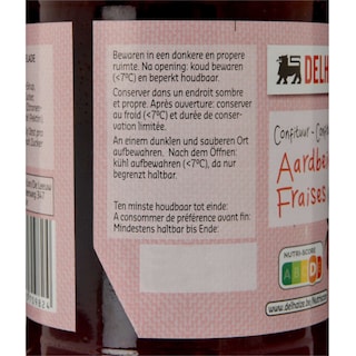 Delhaize | Confiture | fraises 450 gr