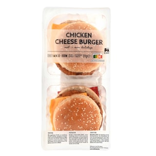 Delhaize | Chicken | Cheese Burger 311 gr