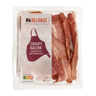 Delhaize | Crispy bacon 80 gr