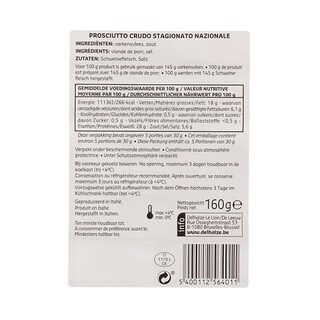 Delhaize | Prosciutto crudo Nazionale | Sneden 