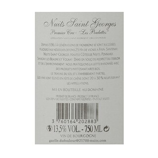 France - Frankrijk | Bourgogne - Côte de Nuits | Nuits Saint Georges 1er Cru Les Poulettes 15 
