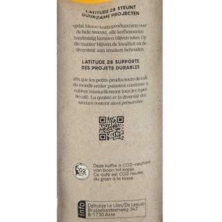 Latitude 28 | Café | Costa Rica | Moulu | RFA 250 gr