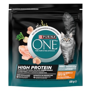Purina ONE | Kattenvoeding | Brokjes | Adult | Kip 